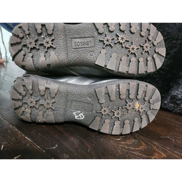 Totes Womens Faux-Fur Lined Quilted Winter Boots Size 8 - Picture 8 of 9